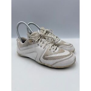 Nike Cheer Unite Shoes Womens 4.5 White Good Low Top Sneakers 868319-100